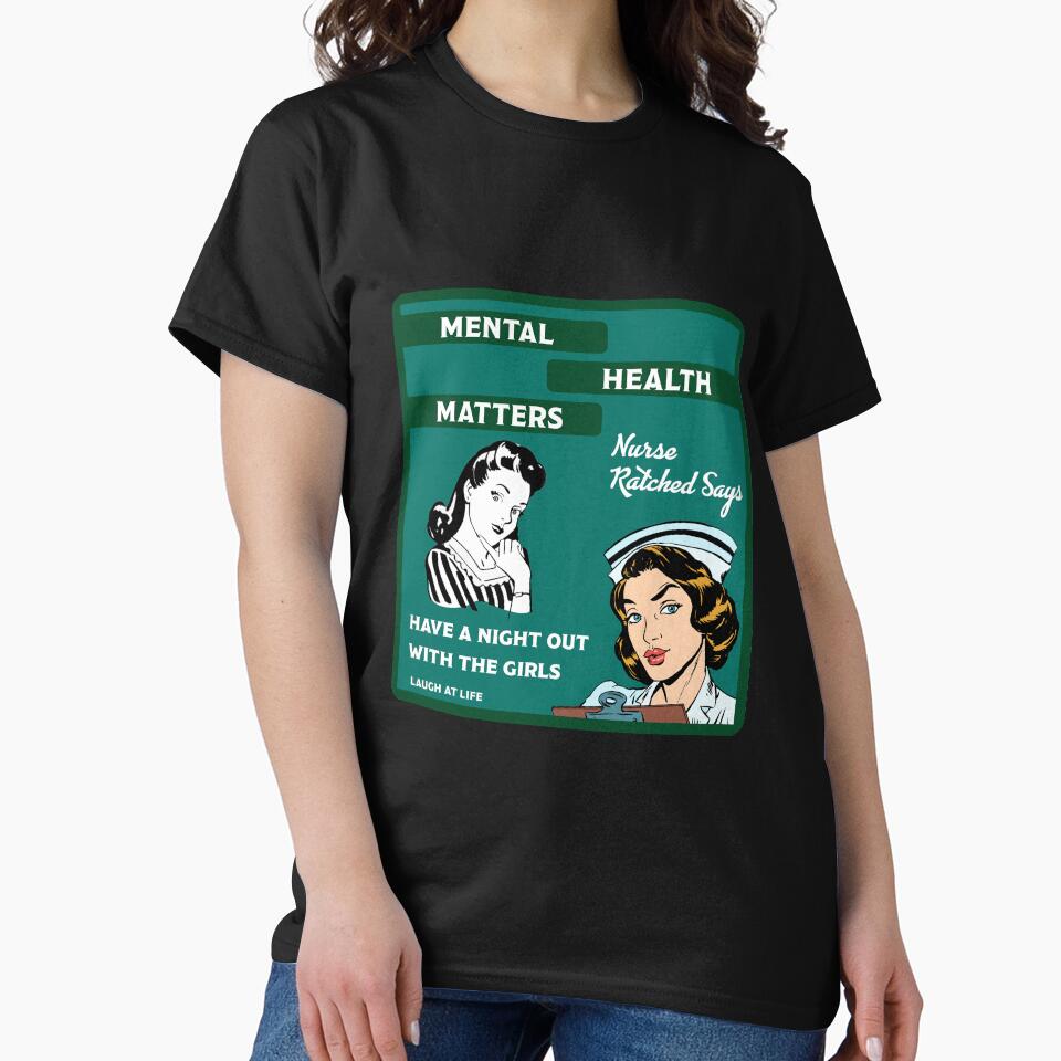 Copy of Mental Health Matters Gifts - Be Well - Get Well - Funny Health tshirts (Image 2)