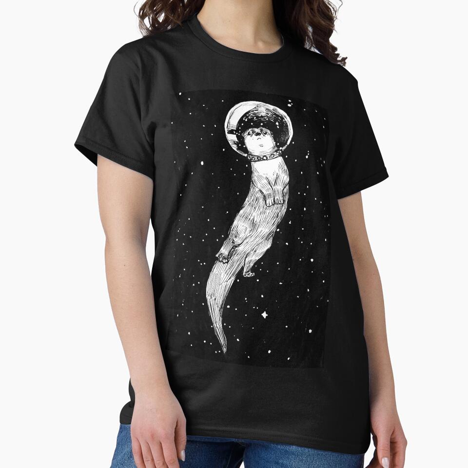 Drifting in Otter Space by Cayla Chicovsky T-Shirts, Hoodie, Sweatshirt | BlankRebels.com (Image 2)