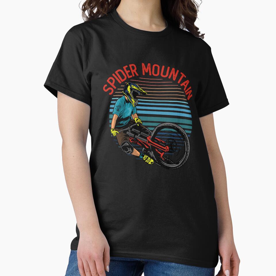 Spider Mountain Biking by Munchy Codex T-Shirts, Hoodie, Sweatshirt | BlankRebels.com (Image 2)