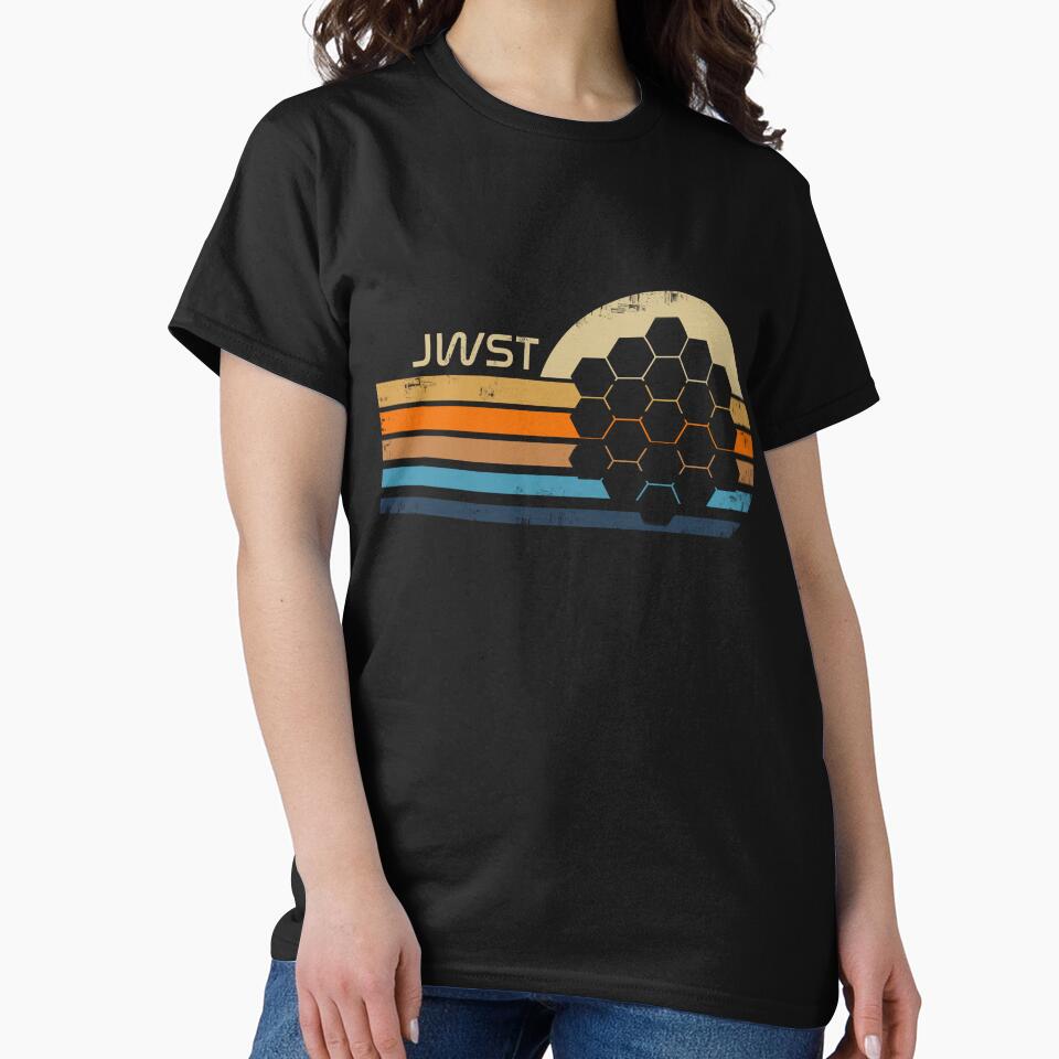 Retro vintage jwst James Webb space telescope by Mashclothing T-Shirts, Hoodie, Sweatshirt | BlankRebels.com (Image 2)