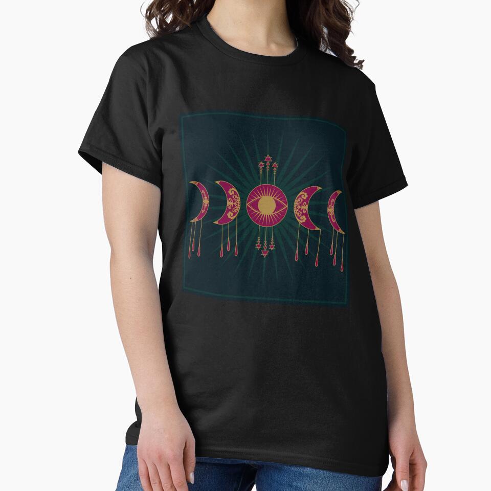 Moon Phase Power by ZombabeArt T-Shirts, Hoodie, Sweatshirt | BlankRebels.com (Image 2)