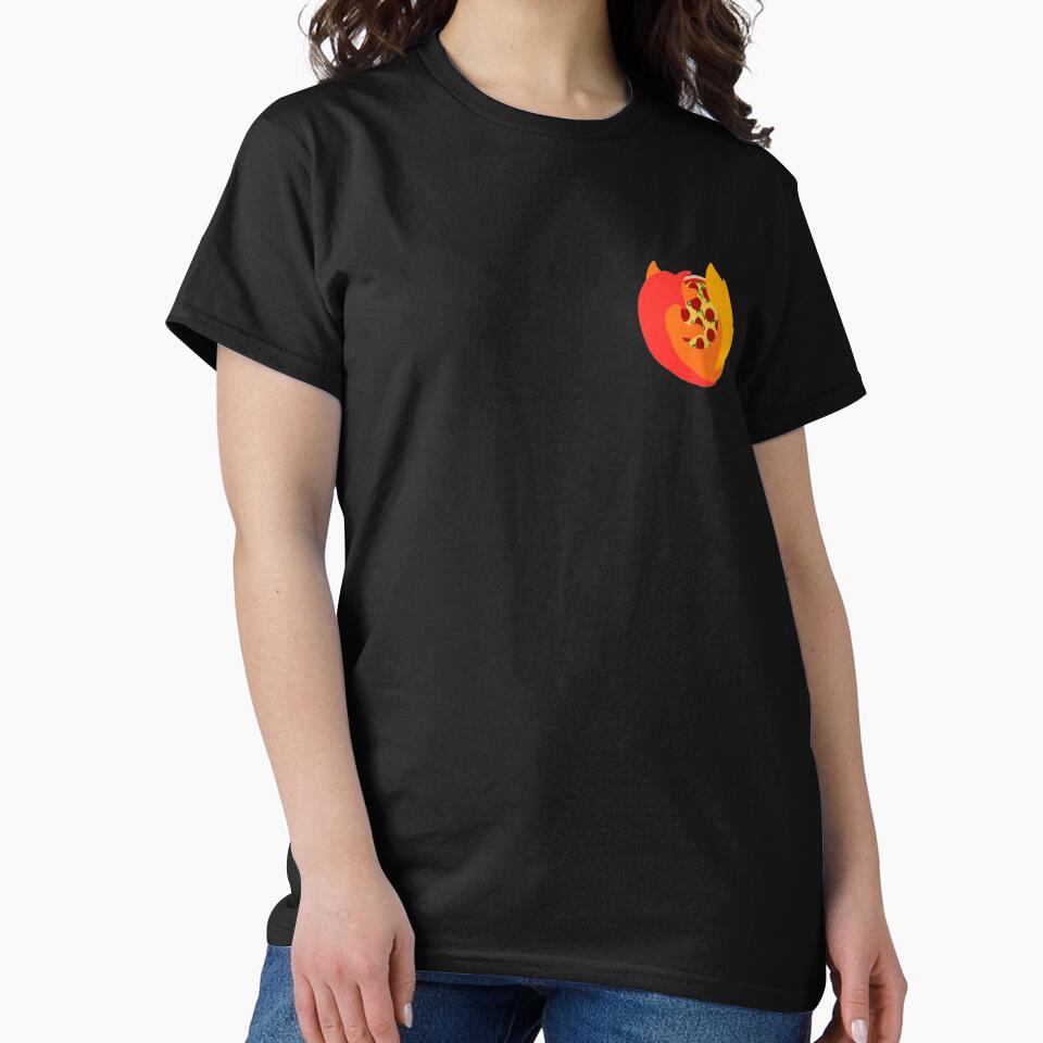 Mopizza Firefox - Mozilla Pizza Firefox by harmoneer T-Shirts, Hoodie, Sweatshirt | BlankRebels.com (Image 2)