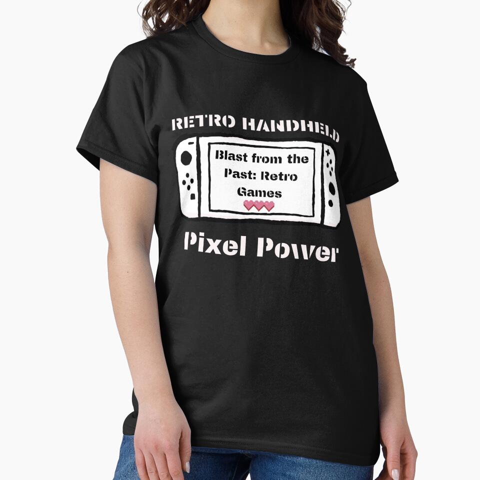 Retro Handheld by ErosAI_Shop T-Shirts, Hoodie, Sweatshirt | BlankRebels.com (Image 2)