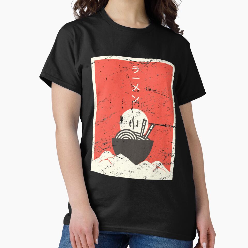 Vintage Japanese Anime Ramen by Jam Jar T-Shirts, Hoodie, Sweatshirt | BlankRebels.com (Image 2)