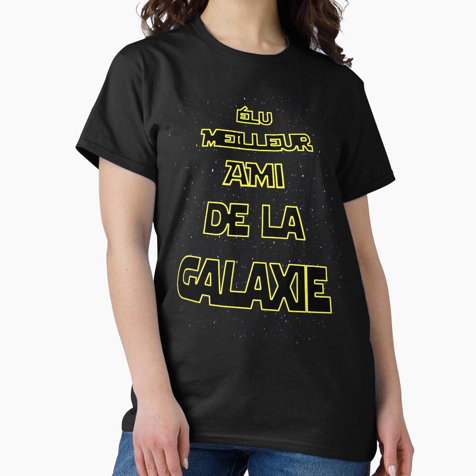 Voted best friend in the galaxy. Party and birthday by kemyarts T-Shirts, Hoodie, Sweatshirt | BlankRebels.com (Image 2)