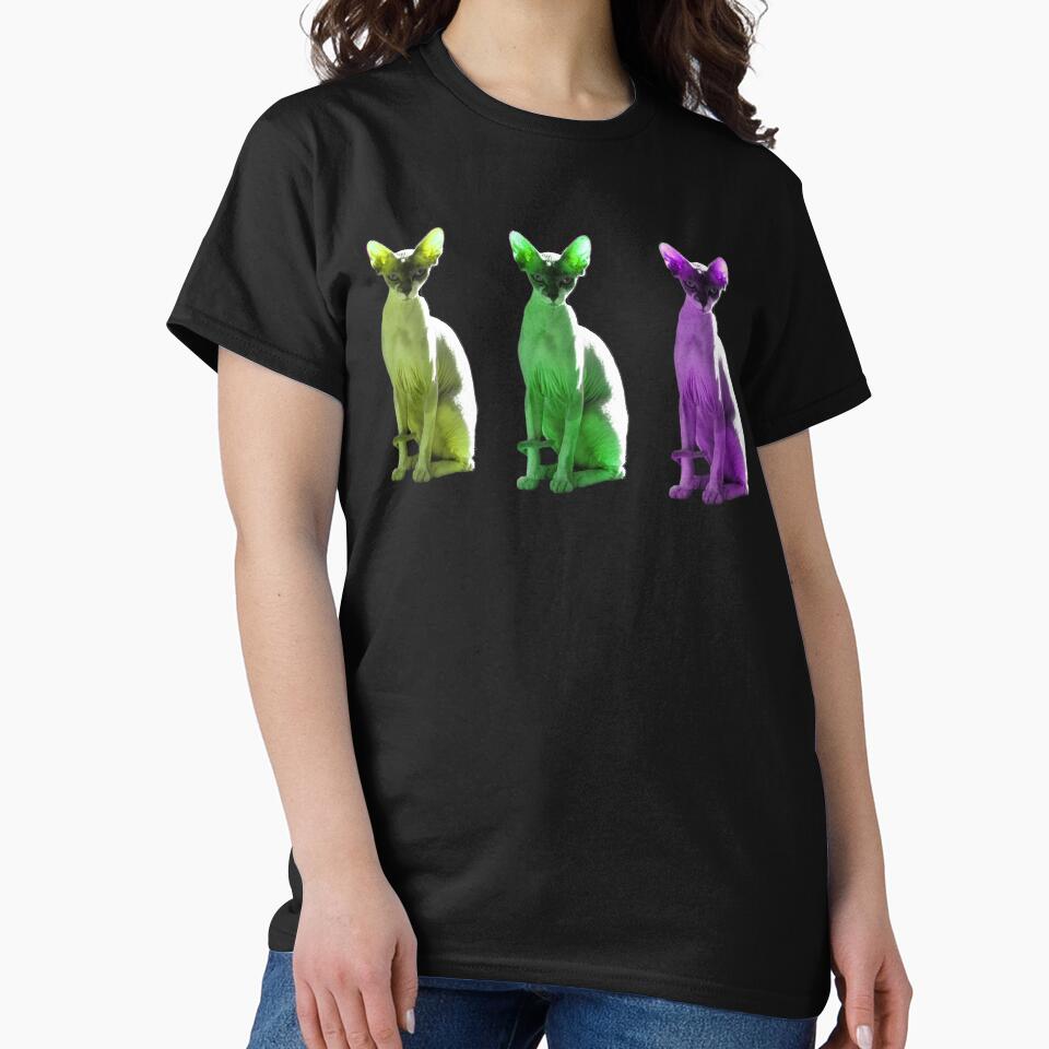 Tri Color Sphinx by Expressive Imprints T-Shirts, Hoodie, Sweatshirt | BlankRebels.com (Image 2)