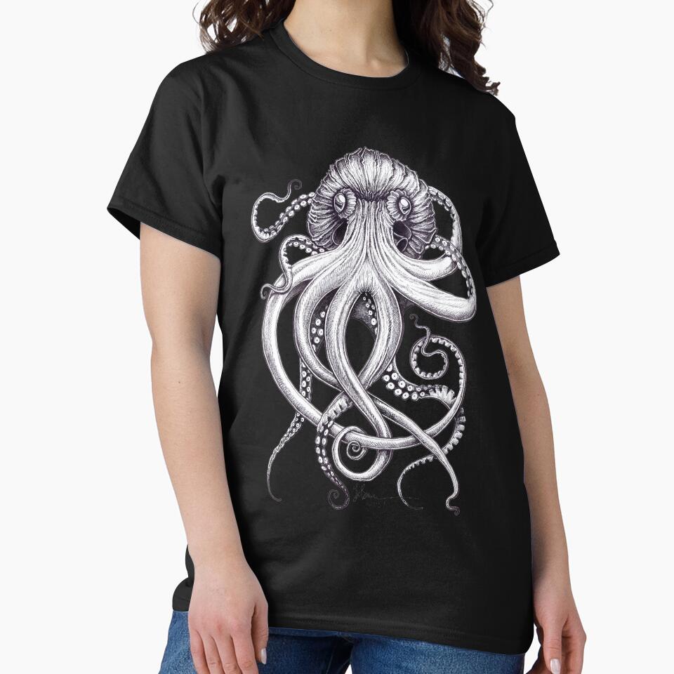 Kraken by taojb T-Shirts, Hoodie, Sweatshirt | BlankRebels.com (Image 2)