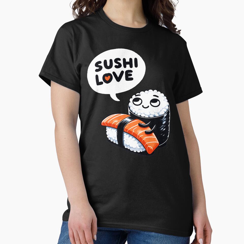 Sushi love by DoodleDashShop T-Shirts, Hoodie, Sweatshirt | BlankRebels.com (Image 2)