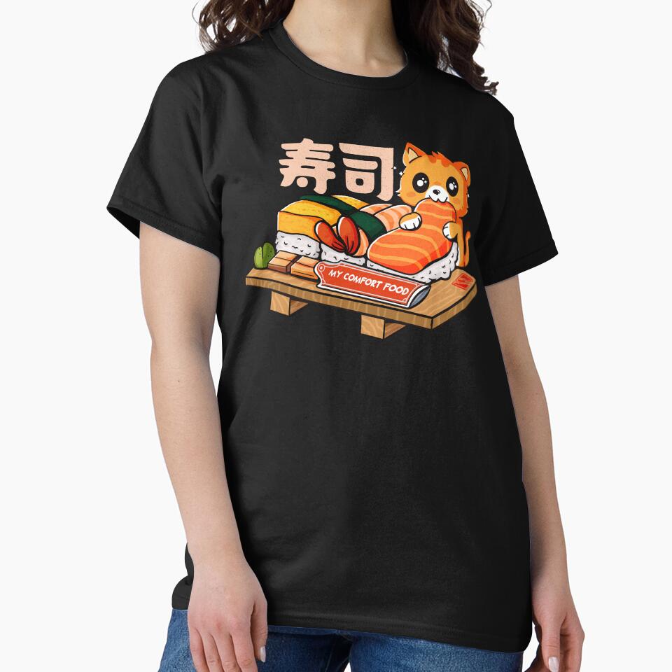 SUSHI - MY COMFORT FOOD by MuloPops T-Shirts, Hoodie, Sweatshirt | BlankRebels.com (Image 2)