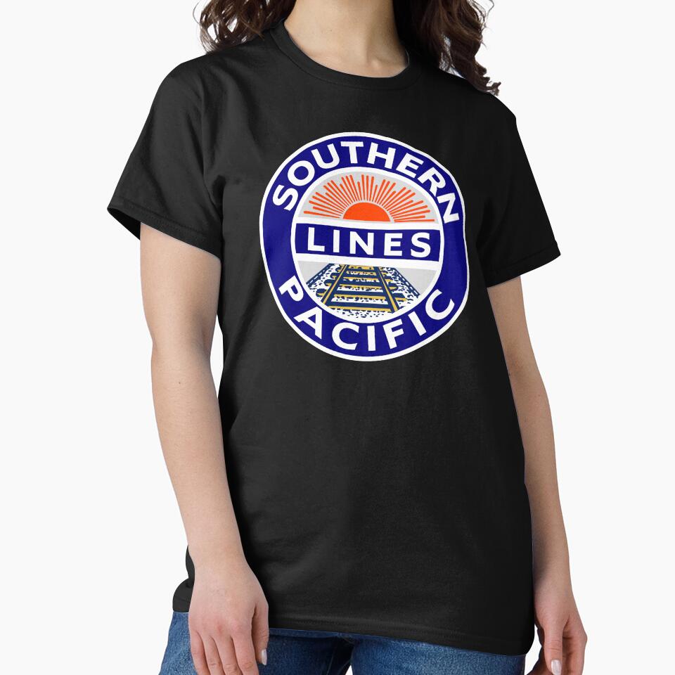 Southern Pacific Lines - Railway Logo by Osprey Tees Hoodie, Sweatshirt | BlankRebels.com (Image 2)