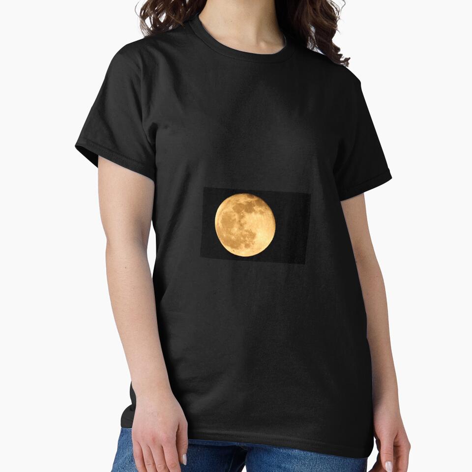Golden Full Moon by Maddshopp T-Shirts, Hoodie, Sweatshirt | BlankRebels.com (Image 2)