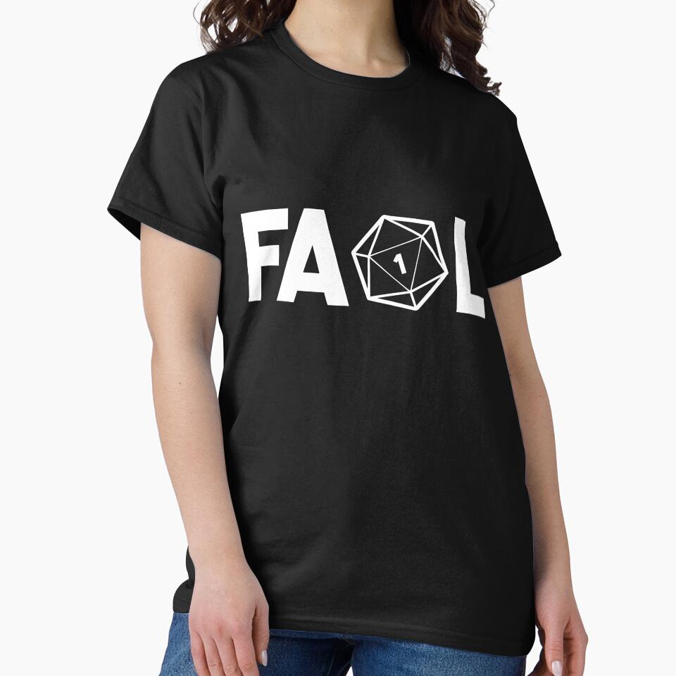 Nat 1 FAIL by ShyYetiDesigns T-Shirts, Hoodie, Sweatshirt | BlankRebels.com (Image 2)