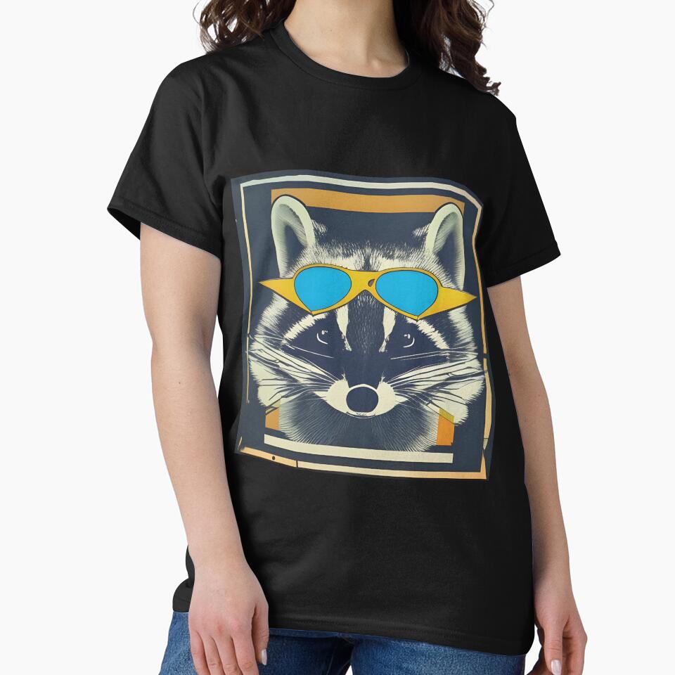 Shy Raccoon by Planetporridge T-Shirts, Hoodie, Sweatshirt | BlankRebels.com (Image 2)