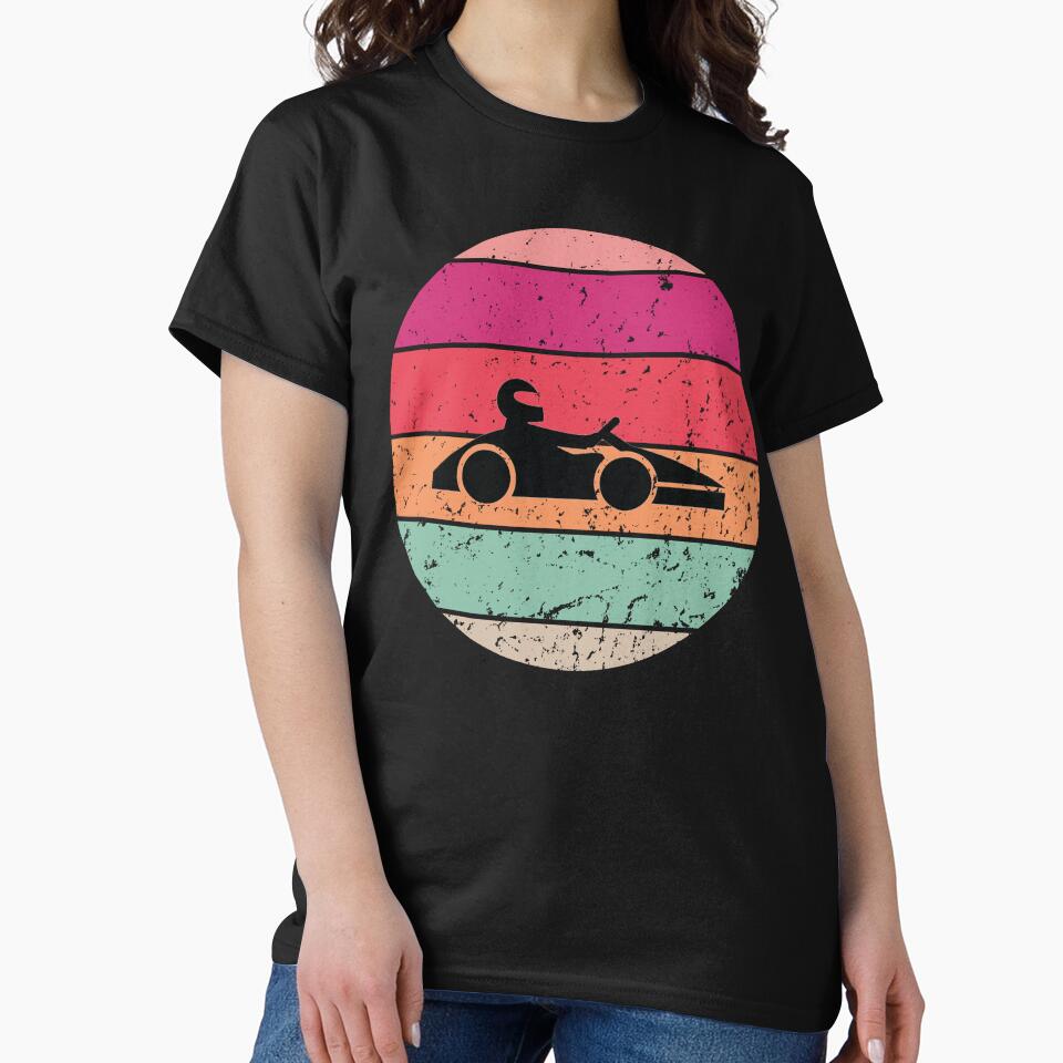 Cool Retro Vintage Carting Racer, Funny Go Kart, Go karting, Funny racing by Aerial Addicts T-Shirts, Hoodie,... (Image 2)