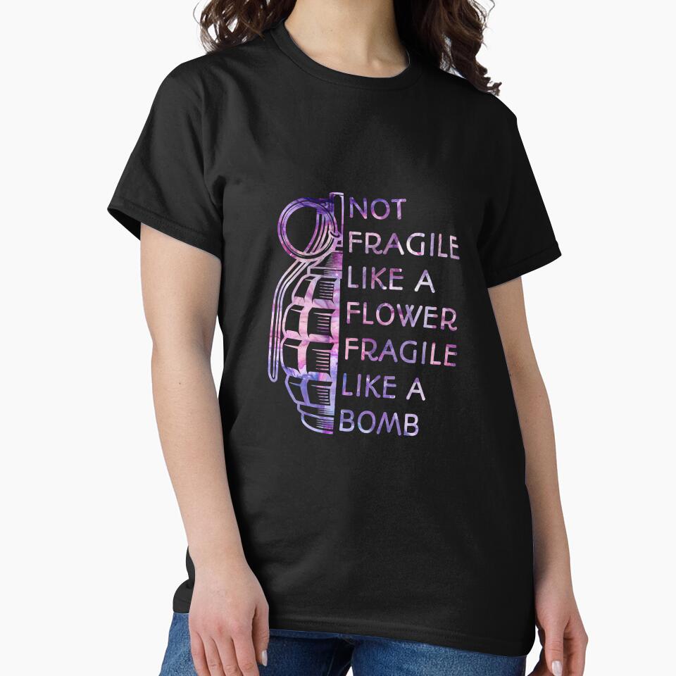 Not Fragile Like A Flower Fragile Like A Bomb by SaraDarwish