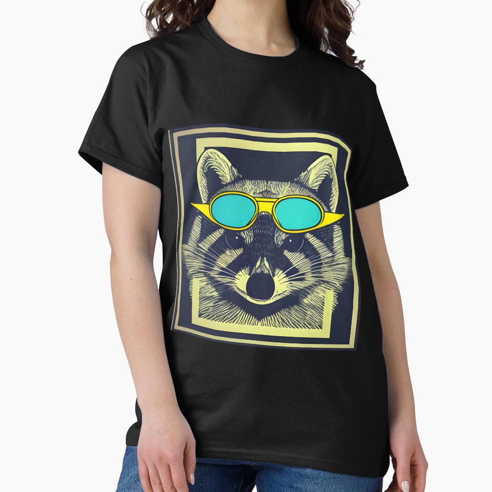 Clever Raccoon by Planetporridge T-Shirts, Hoodie, Sweatshirt | BlankRebels.com (Image 2)