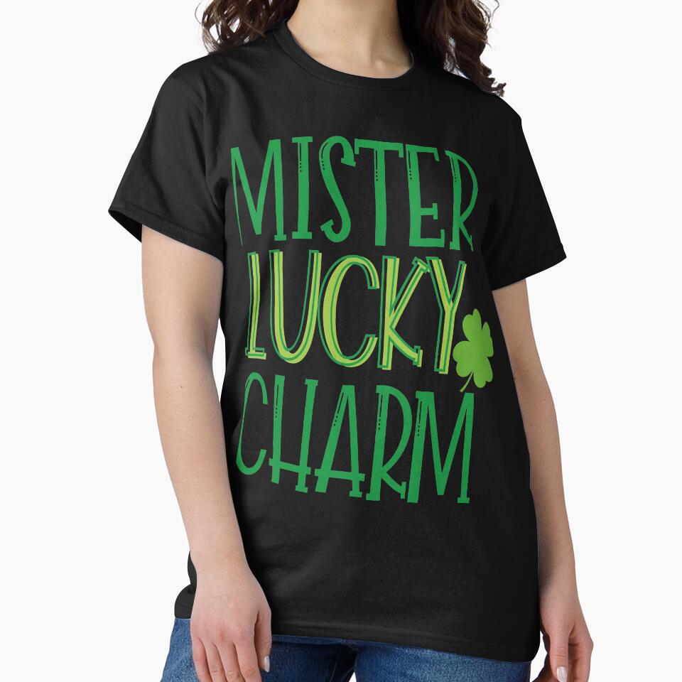 Copy of Copy of St. Patrick's Day mister lucky charm by zaki ⭐⭐⭐⭐⭐ T-Shirts, Hoodie, Sweatshirt | BlankRebels.com (Image 2)