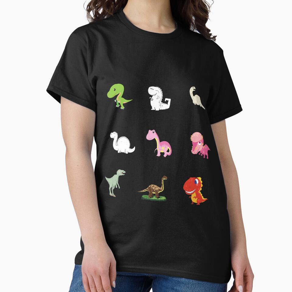 Big nosed dinosaur/New dinosaur species 2021/Cartoon dinosaur sticker pack by haRexia T-Shirts, Hoodie, Sweatshirt (Image 2)