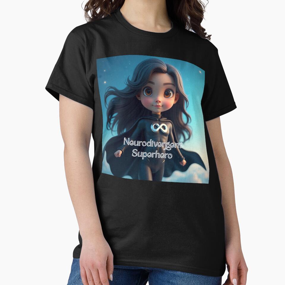 Neurodivergent Superhero T-Shirts, Hoodie, Sweatshirt