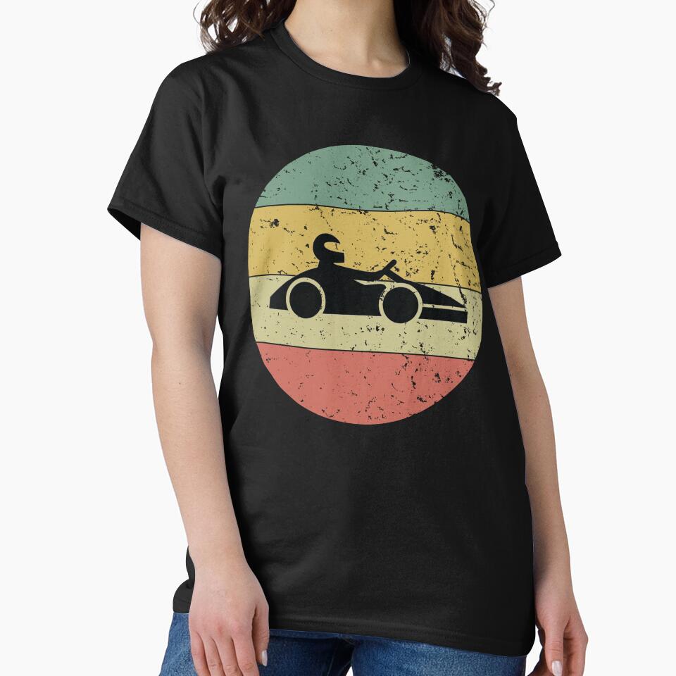 Retro Vintage Go Kart Racer, Funny Go Kart, Go karting, Funny racing by Aerial Addicts T-Shirts, Hoodie, Sweatshirt (Image 2)