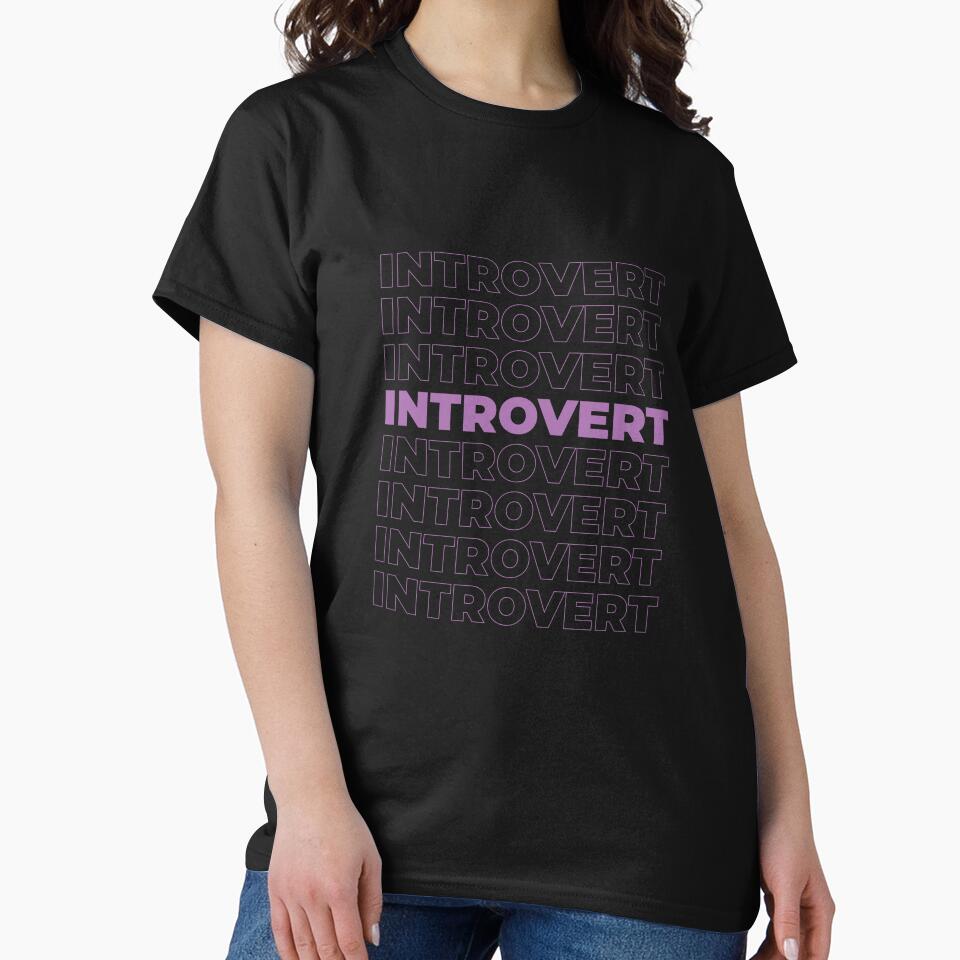 INTROVERT by CreepyBonfire T-Shirts, Hoodie, Sweatshirt | BlankRebels.com (Image 2)