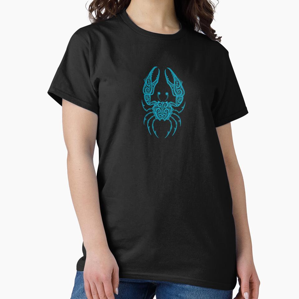 Blue Cancer Zodiac Sign in the Stars by JeffBartels T-Shirts, Hoodie, Sweatshirt | BlankRebels.com (Image 2)