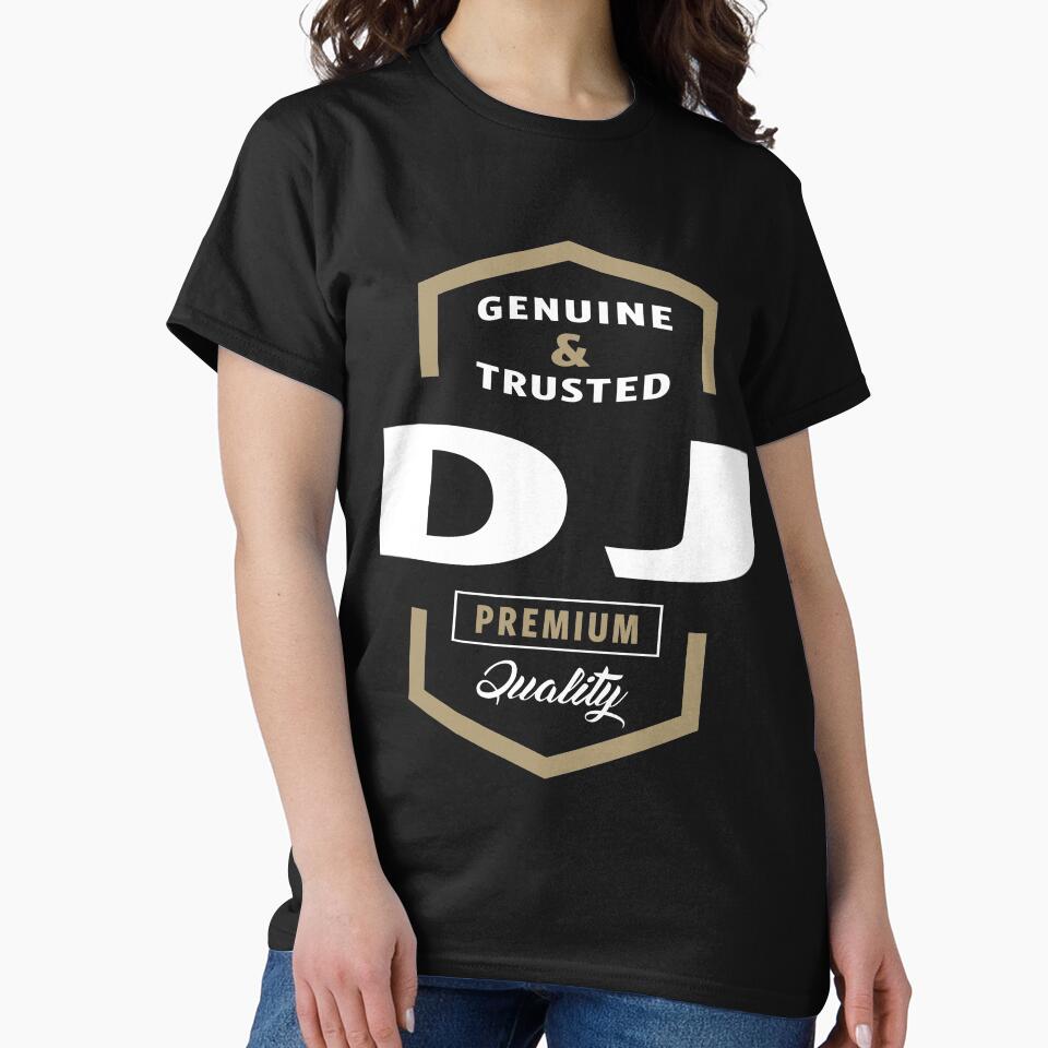 Genuine DJ T-shirt Gift by cidolopez