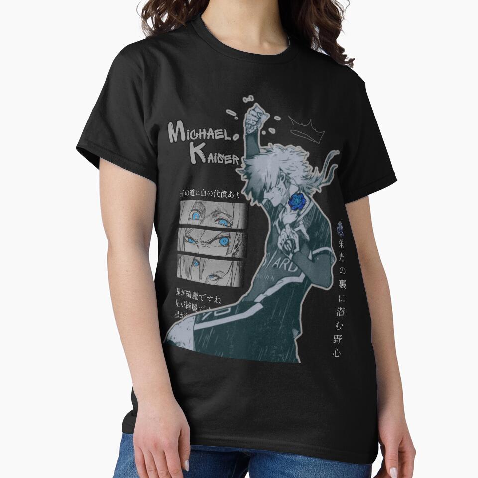 Michael Kaiser Artwork | Blue Lock Anime & Manga Fan Art by Otaku Style T-Shirts, Hoodie, Sweatshirt (Image 2)