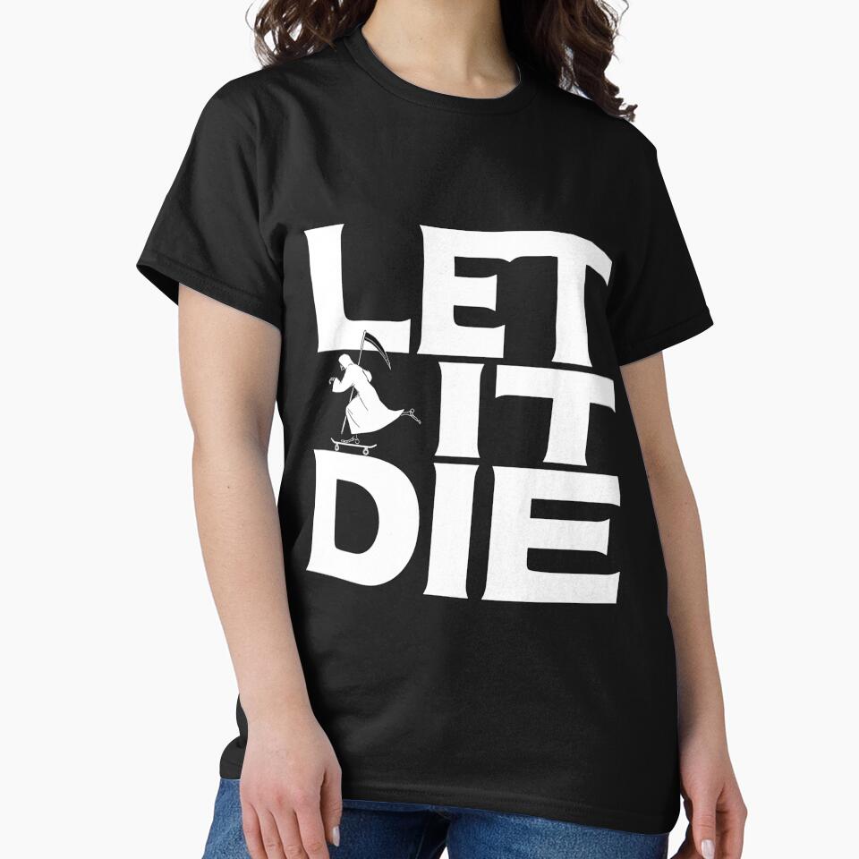Let it Die Logo for dark shirts by katydubu Hoodie, Sweatshirt | BlankRebels.com (Image 2)