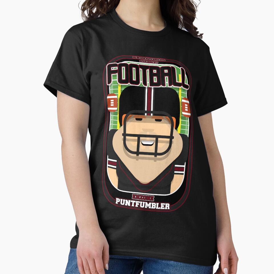 American Football Black and Maroon - Enzone Puntfumbler - Josh version by boxedspaper T-Shirts, Hoodie, Sweatshirt (Image 2)