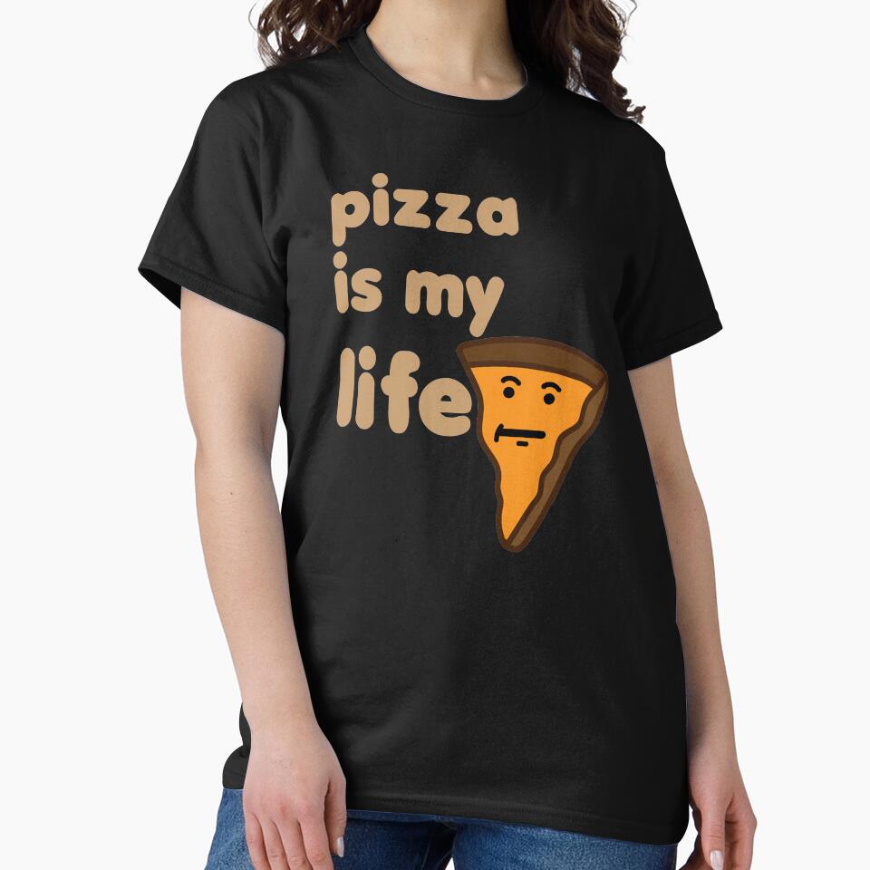 Pizza is my life by Chitrogiri T-Shirts, Hoodie, Sweatshirt | BlankRebels.com (Image 2)