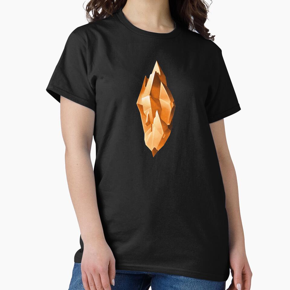 Orange Crystal Gem: Crystal Collection by Carter Schmidt T-Shirts, Hoodie, Sweatshirt | BlankRebels.com (Image 2)