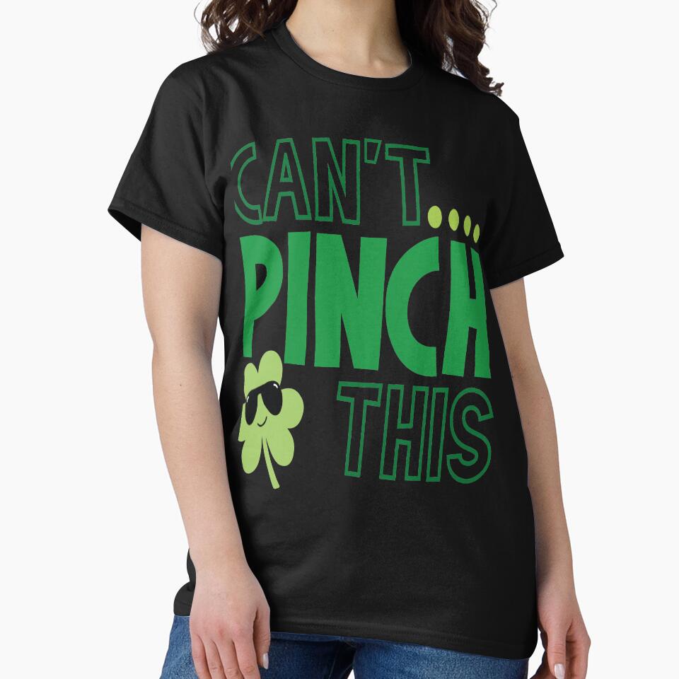St. Patrick's Day can't  pinch this by zaki ⭐⭐⭐⭐⭐ T-Shirts, Hoodie, Sweatshirt | BlankRebels.com (Image 2)