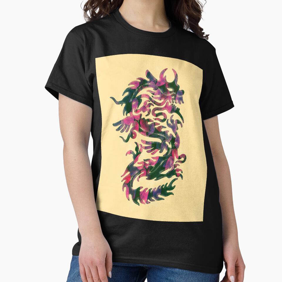 Abstract color print purple dragon by artdragongift 15 T-Shirts, Hoodie, Sweatshirt | BlankRebels.com (Image 2)