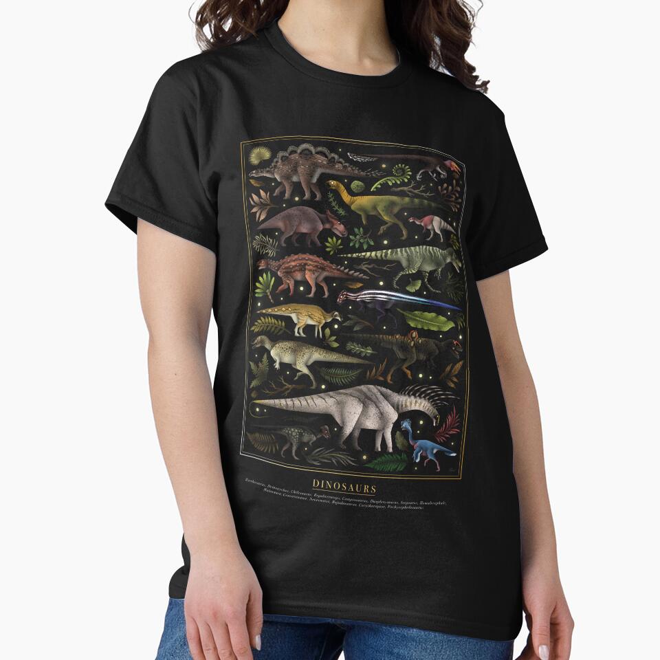 Dinosaurs IV by Emily Higgs Art T-Shirts, Hoodie, Sweatshirt | BlankRebels.com (Image 2)