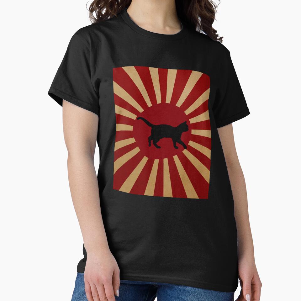 Cat Daddy Black Cat Vintage Eighties Style Cat Retro by CocoParadise T-Shirts, Hoodie, Sweatshirt | BlankRebels.com (Image 2)