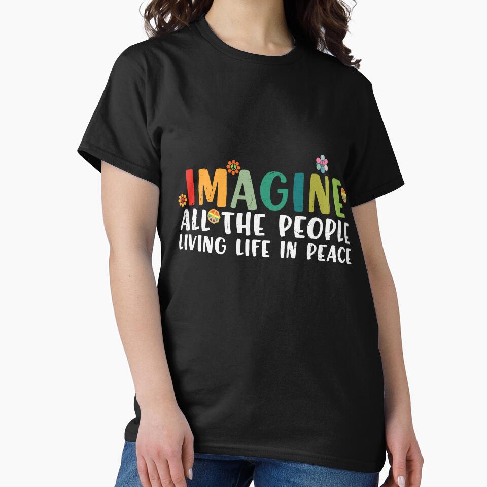 Imagine by desireedickens T-Shirts, Hoodie, Sweatshirt | BlankRebels.com (Image 2)