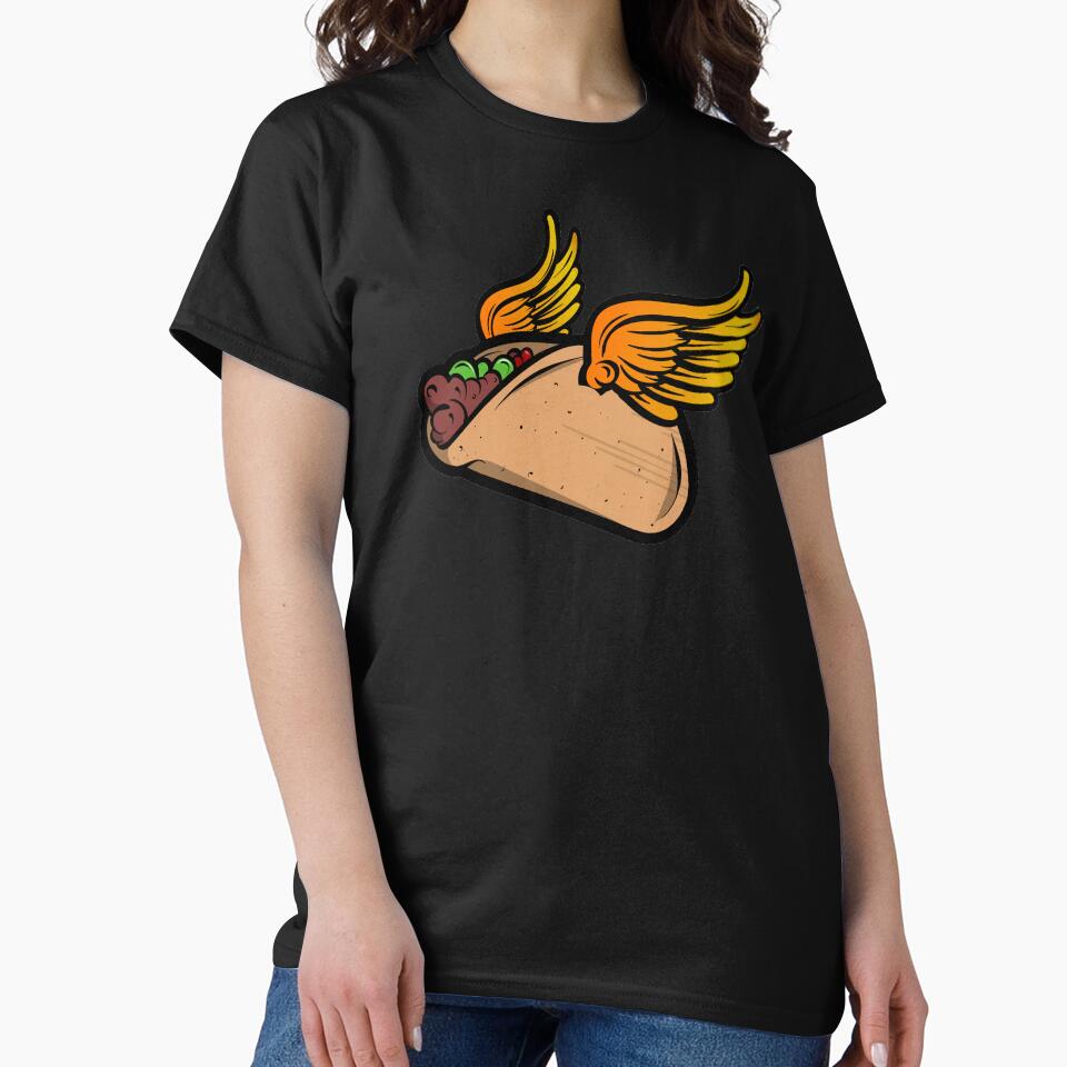 Flying Taco Heaven by Fragoutdesign T-Shirts, Hoodie, Sweatshirt | BlankRebels.com (Image 2)