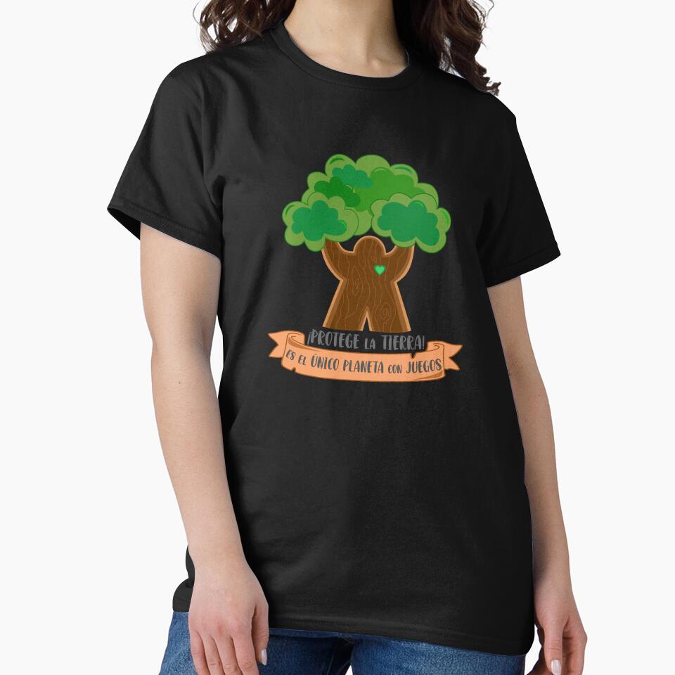 PROTECT EARTH! It's the only planet with GAMES by AventurerosLúdicos T-Shirts, Hoodie, Sweatshirt | BlankRebels.com (Image 2)