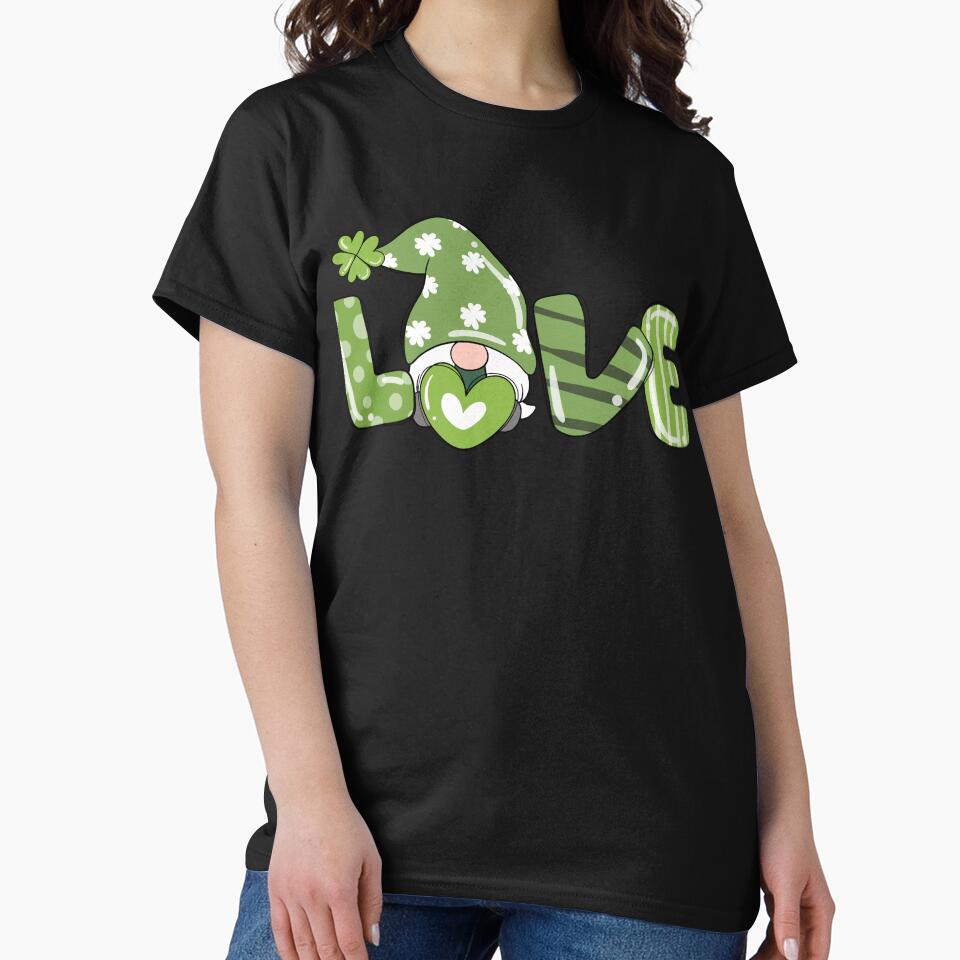 St Patricks Day -  Funny Gnomes Gift Idea by Diferenty Shop  ⭐⭐⭐⭐⭐ T-Shirts, Hoodie, Sweatshirt | BlankRebels.com (Image 2)