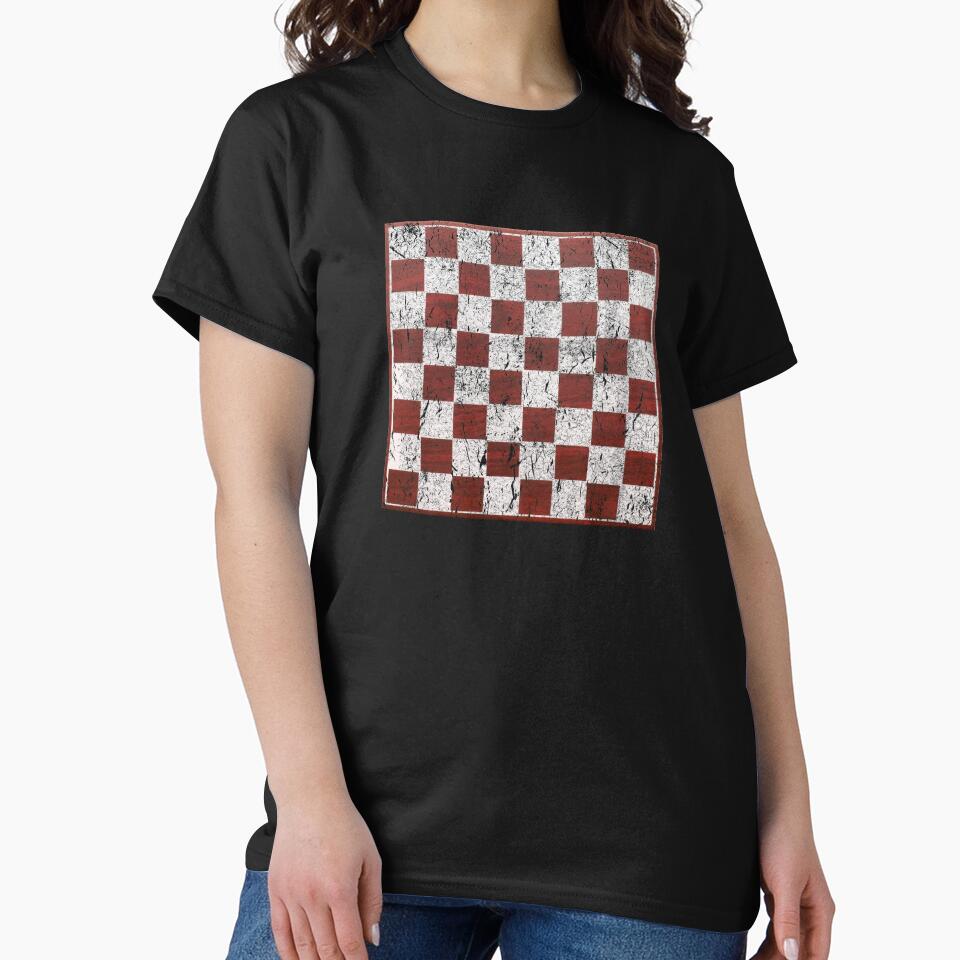 Vintage Distressed Chessboard by vladocar T-Shirts, Hoodie, Sweatshirt | BlankRebels.com (Image 2)