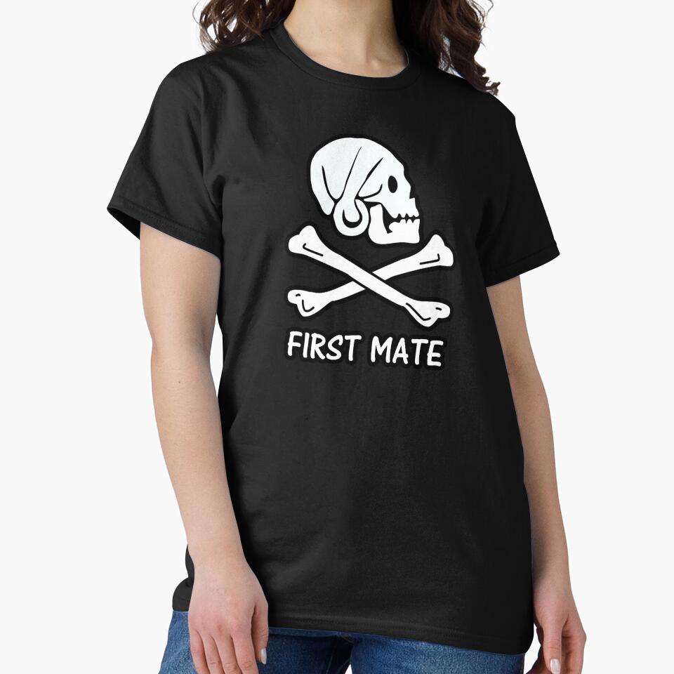 Pirate 26 FIRST MATE by mpodger T-Shirts, Hoodie, Sweatshirt | BlankRebels.com (Image 2)