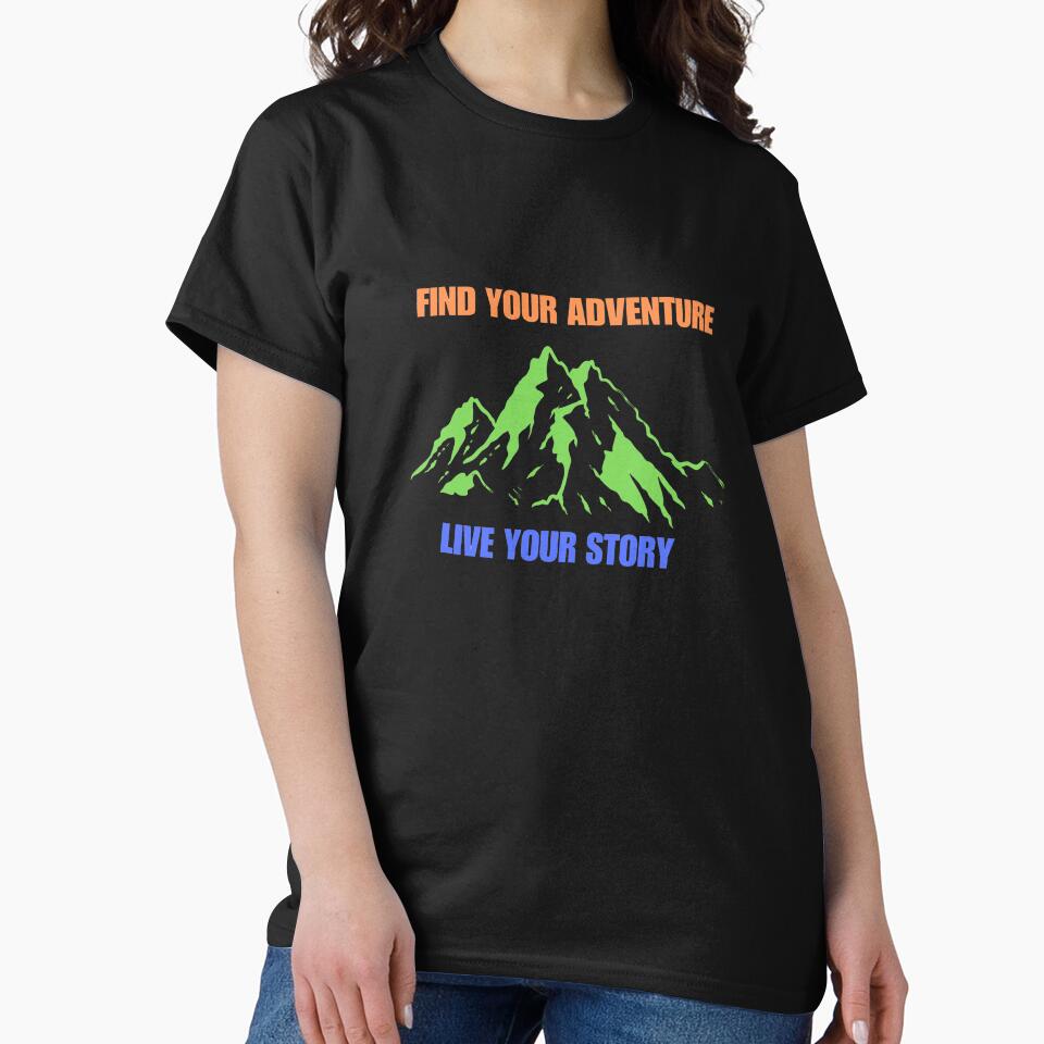 Find Your Adventure Live Your Story by ELVIN DESIGNS T-Shirts, Hoodie, Sweatshirt | BlankRebels.com (Image 2)