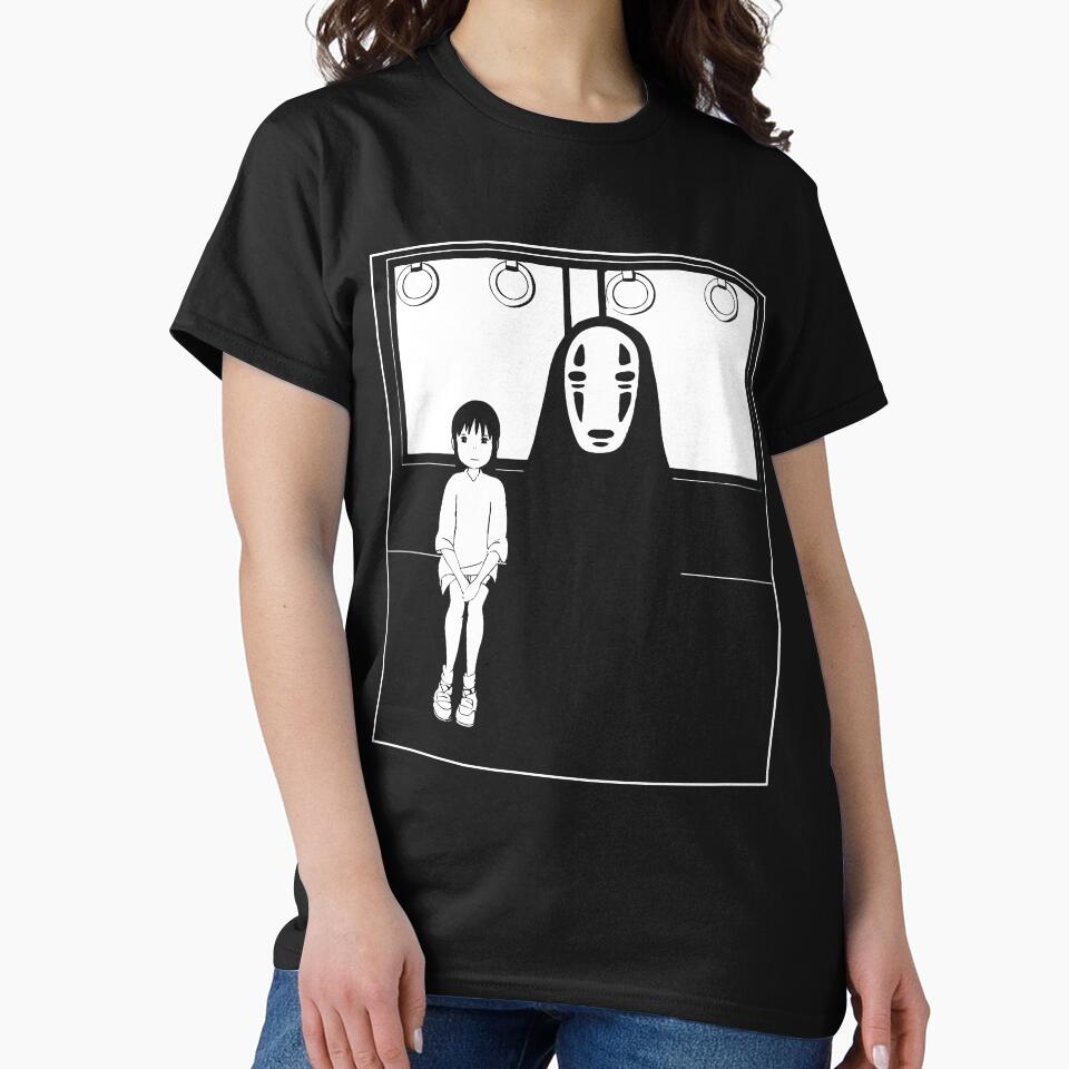 Chihiro and Kaonashi by gogopachinko T-Shirts, Hoodie, Sweatshirt | BlankRebels.com (Image 2)