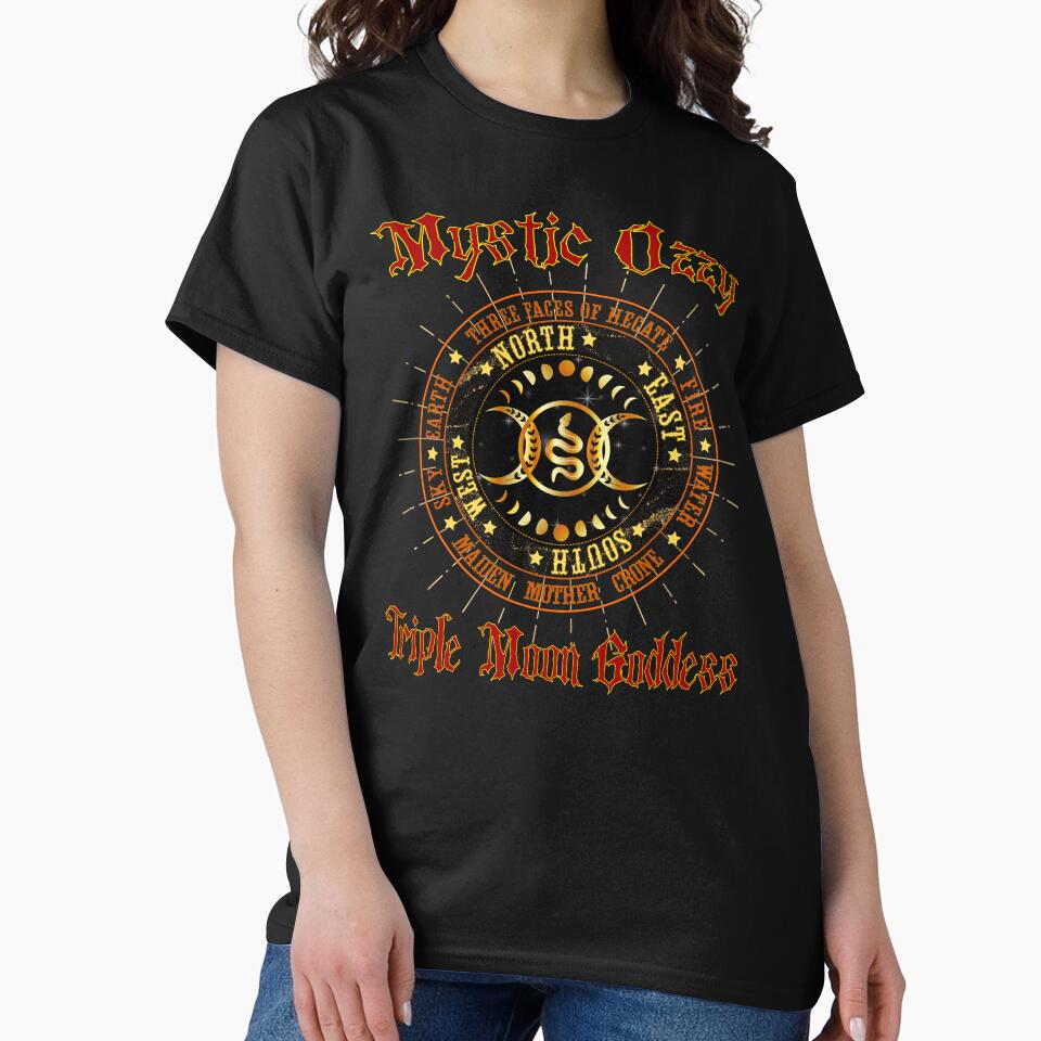 Hecate: Triple Moon Goddess by MysticOzzy T-Shirts, Hoodie, Sweatshirt | BlankRebels.com (Image 2)