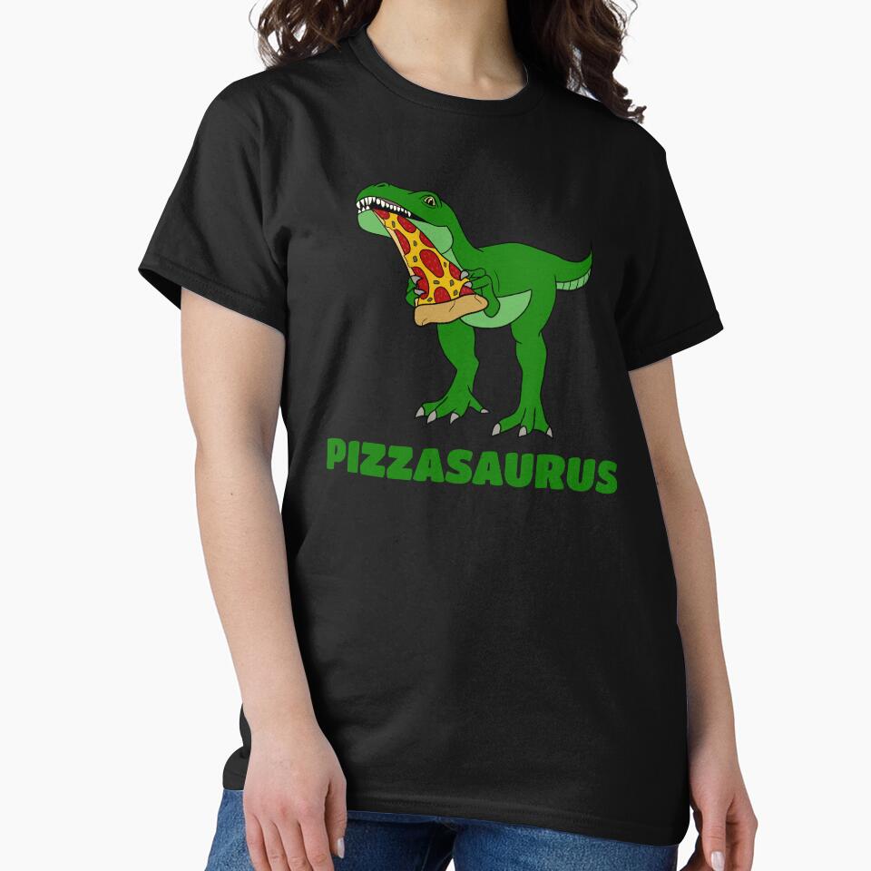 Pizza Quote, Pizzasaurus, Dinosaur Lover by KD Merch T-Shirts, Hoodie, Sweatshirt | BlankRebels.com (Image 2)
