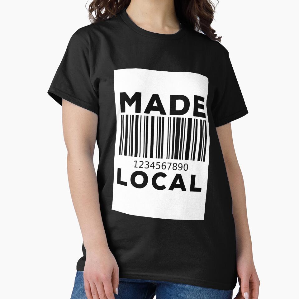 Made Local Bar Code by So Witcasm ? T-Shirts, Hoodie, Sweatshirt | BlankRebels.com (Image 2)
