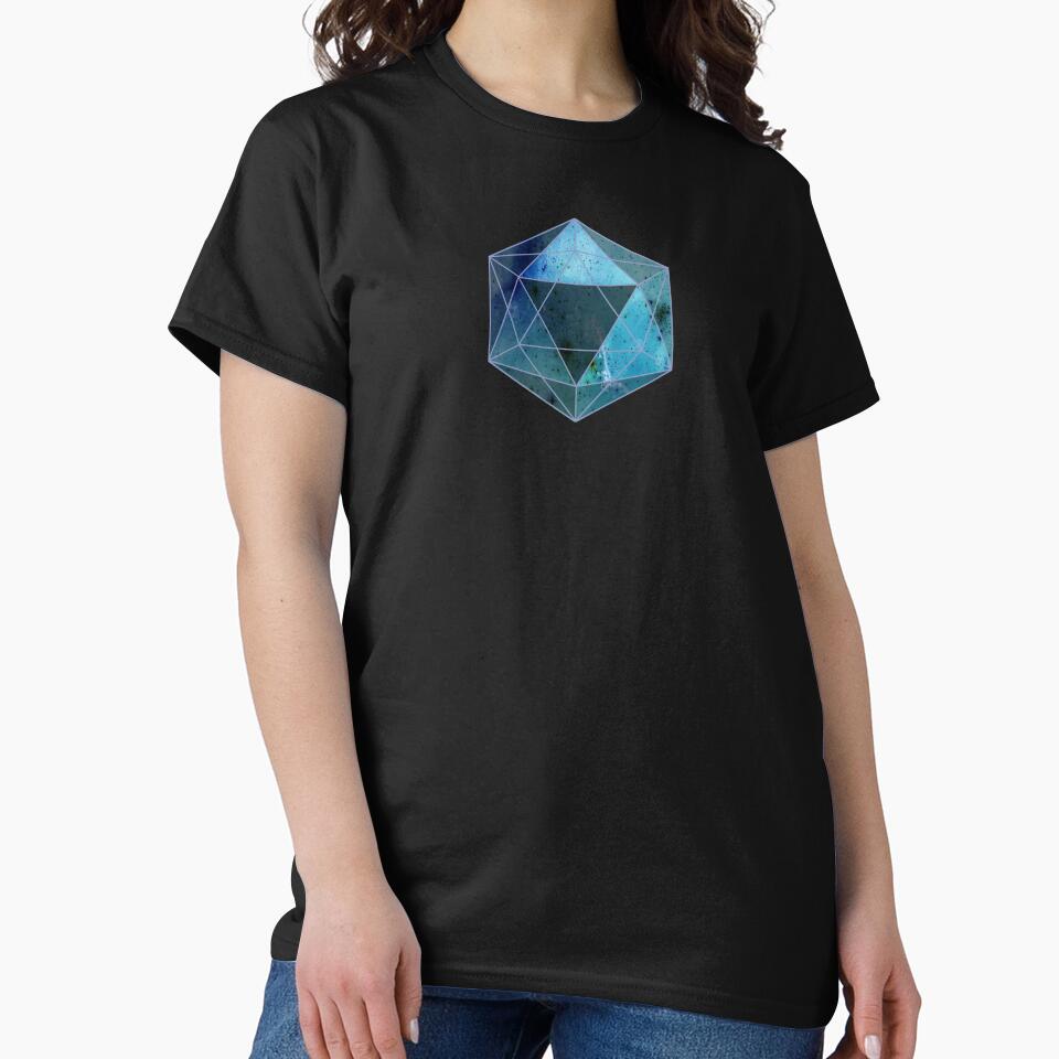 Starred sky geometry: a crystal heart by Blacklinesw9 T-Shirts, Hoodie, Sweatshirt | BlankRebels.com (Image 2)