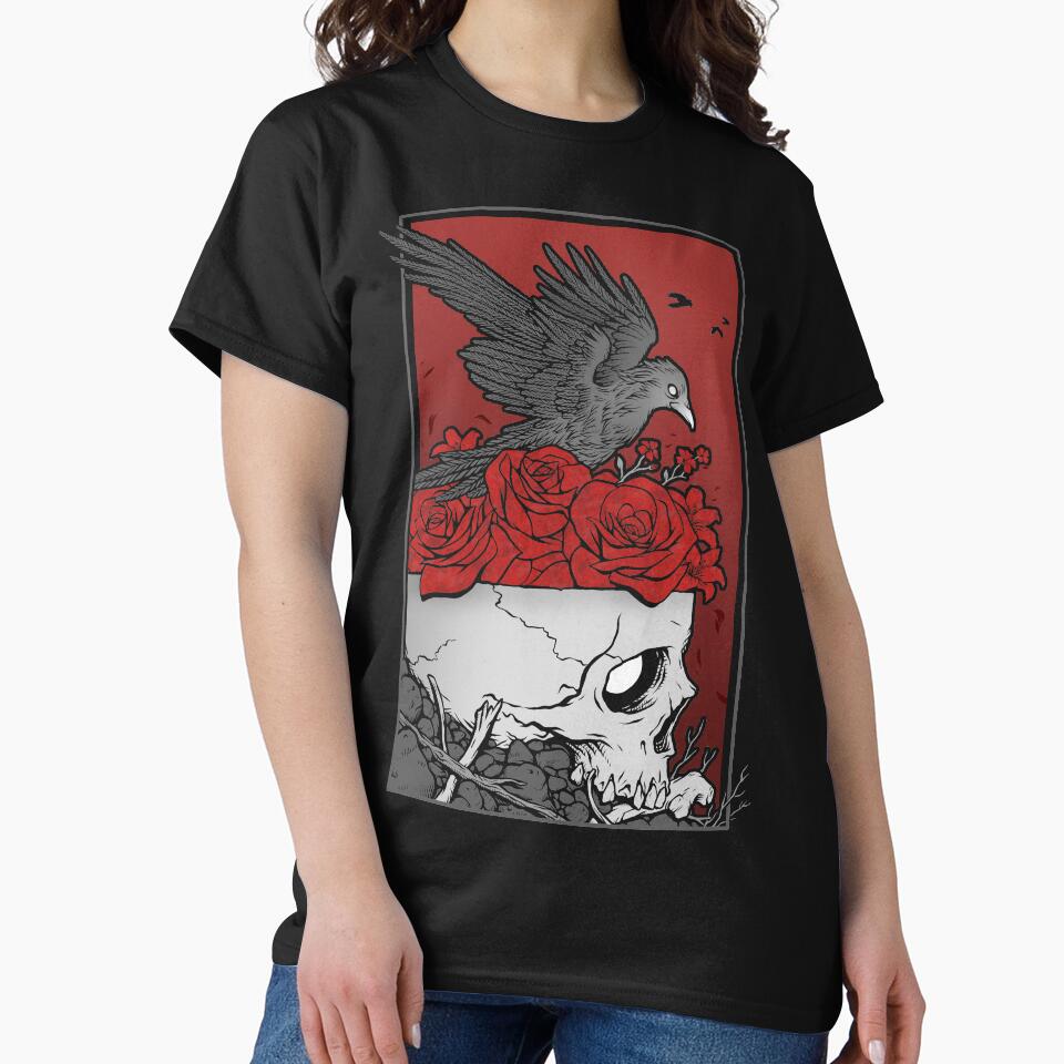 Memento Mori by deniart T-Shirts, Hoodie, Sweatshirt | BlankRebels.com (Image 2)