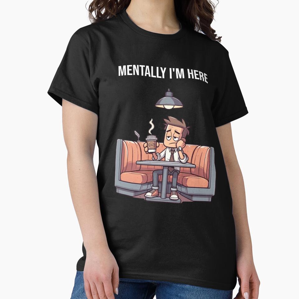 Mentally I’m in a Diner at 3AM – Moody Late-Night Design by Confuzz1ed T-Shirts, Hoodie, Sweatshirt (Image 2)